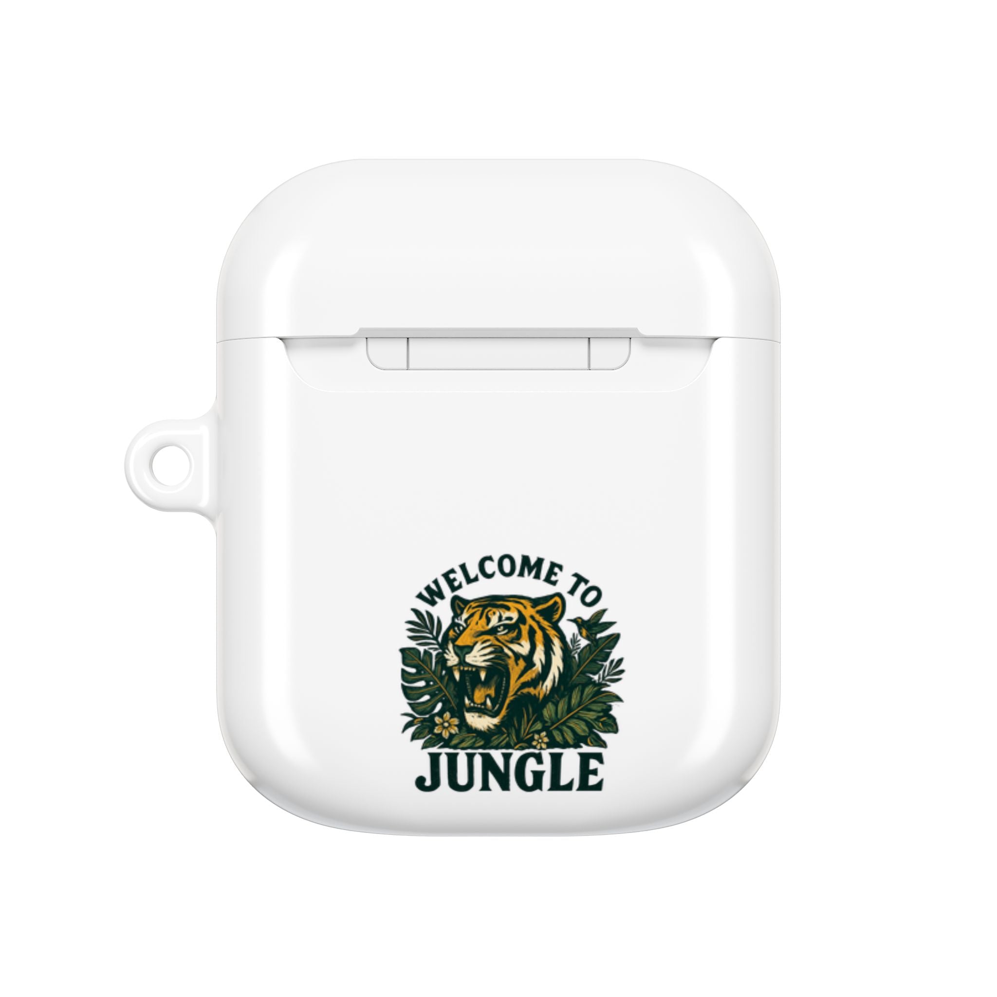 Stylish AirPod Cases - Jungle Vibes, Gorilla & Tiger Designs, Unique Accessories for Music Lovers, Gift for Adventurers, Trendy Tech Case