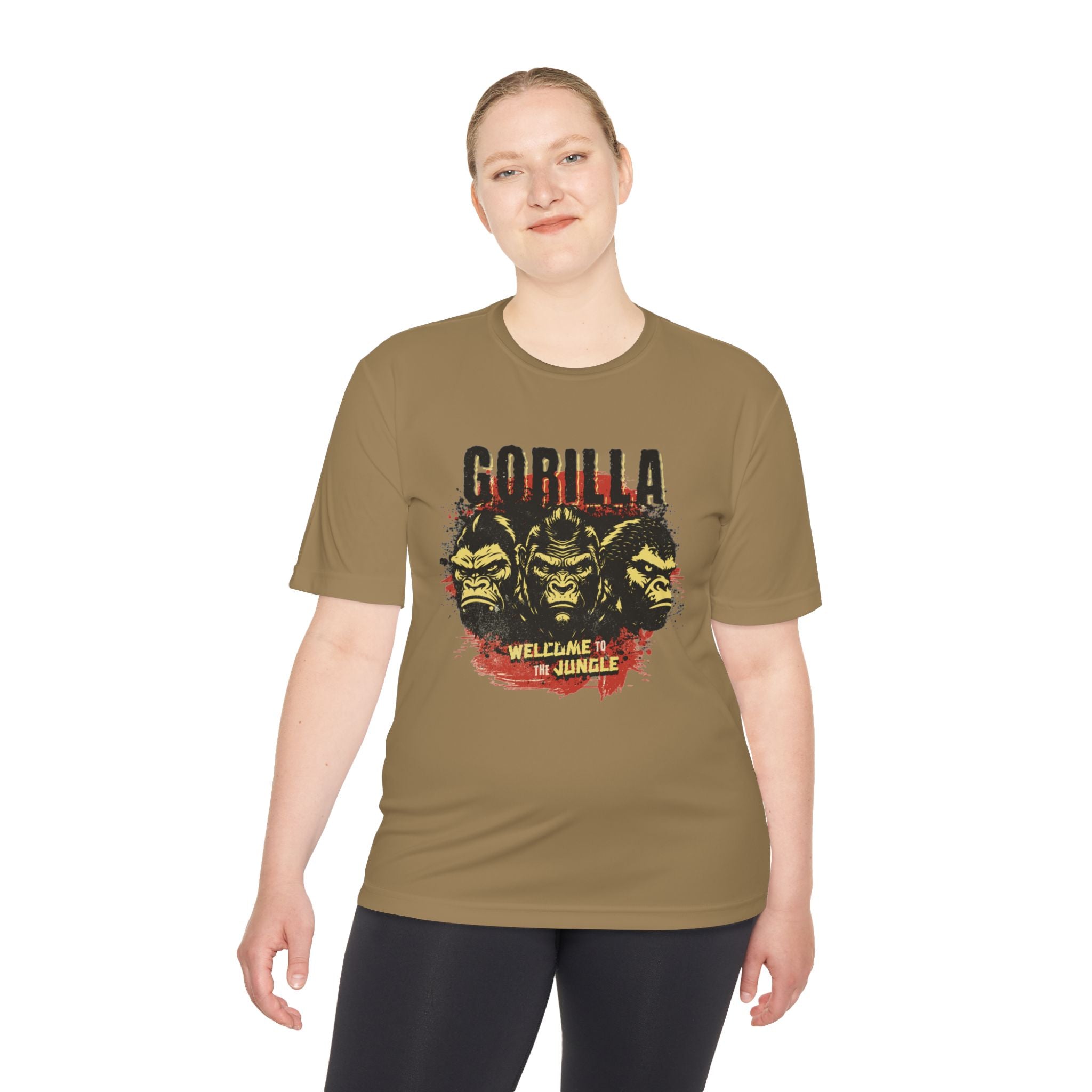 Wildlife Adventure Tee | Gorilla & Tiger Design, Jungle Vibes, Unisex Shirt, Perfect for Nature Lovers, Gift for Adventurers
