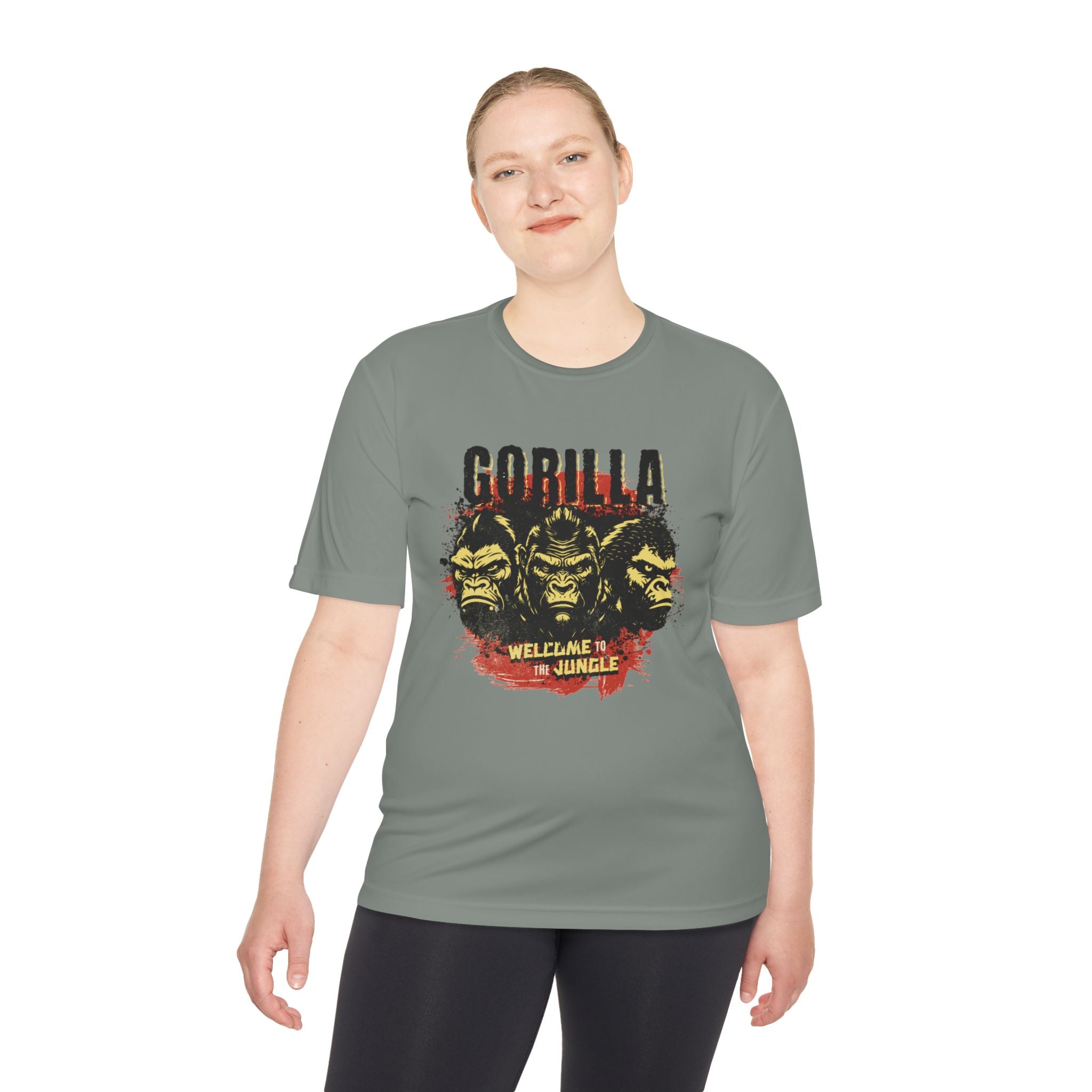 Wildlife Adventure Tee | Gorilla & Tiger Design, Jungle Vibes, Unisex Shirt, Perfect for Nature Lovers, Gift for Adventurers
