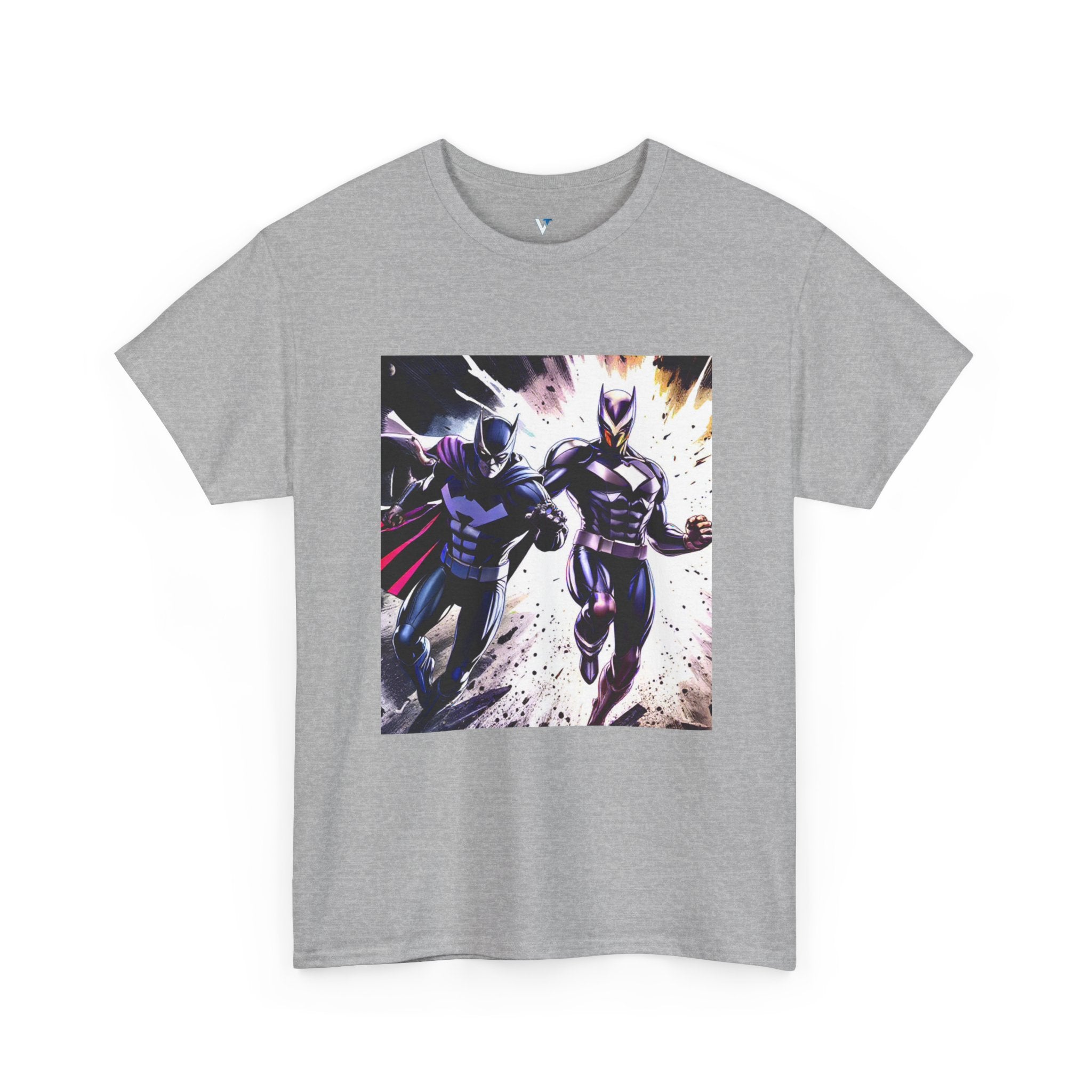 Superhero Unisex Heavy Cotton Tee - Comics Lover Gift, Graphic T-Shirt, Casual Wear, Birthday Present, Conventions