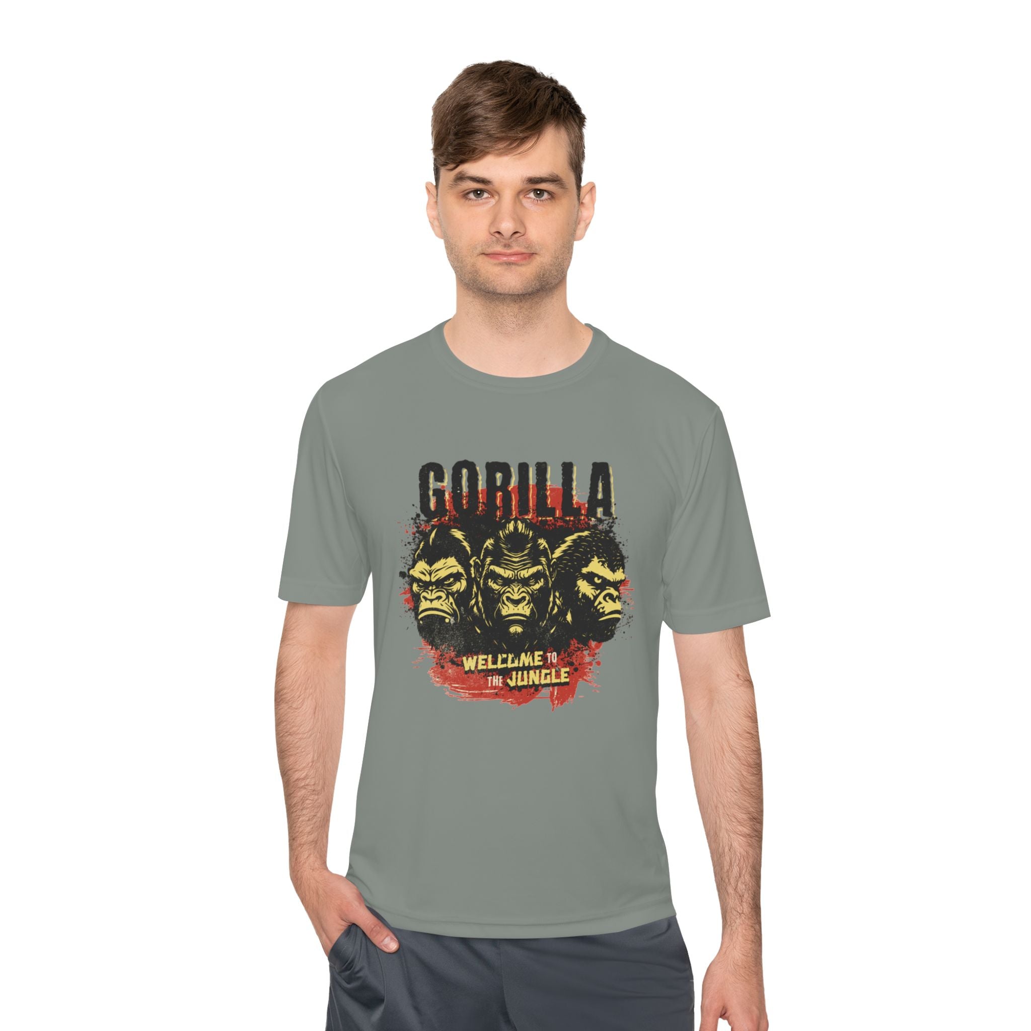 Wildlife Adventure Tee | Gorilla & Tiger Design, Jungle Vibes, Unisex Shirt, Perfect for Nature Lovers, Gift for Adventurers