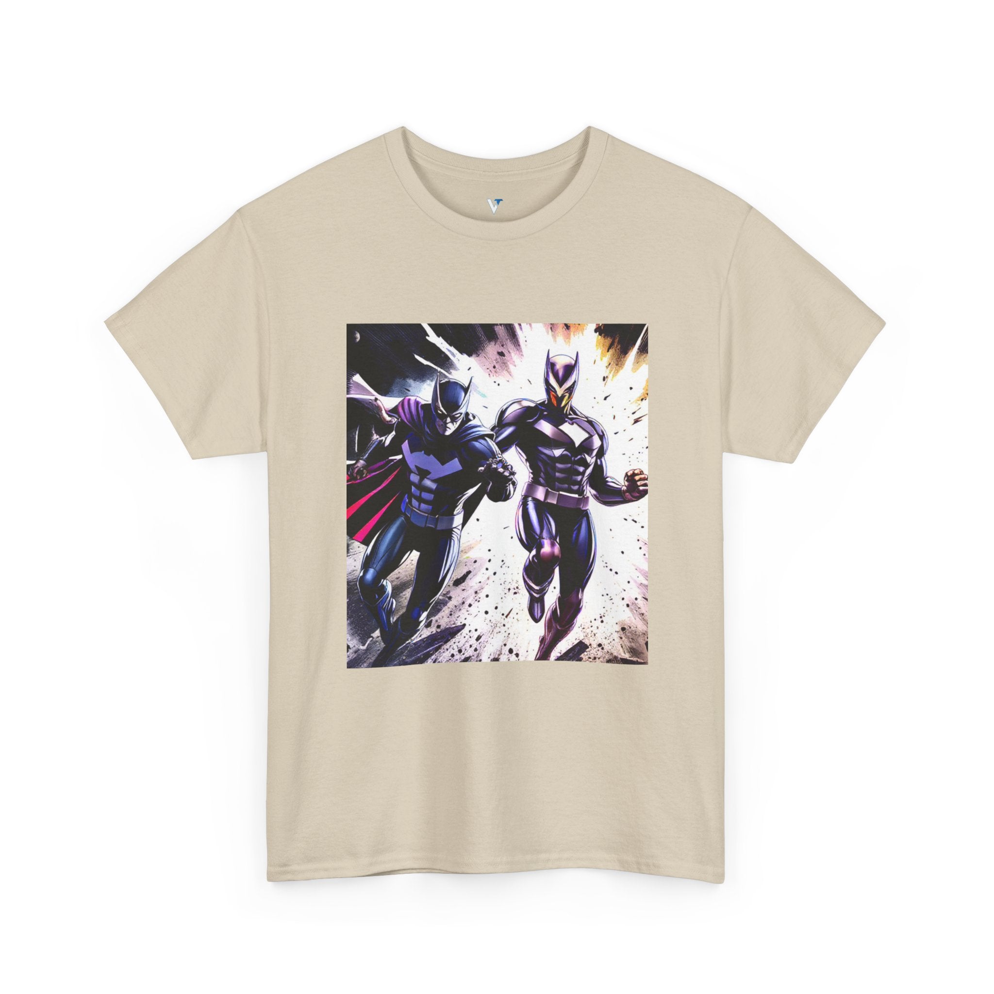 Superhero Unisex Heavy Cotton Tee - Comics Lover Gift, Graphic T-Shirt, Casual Wear, Birthday Present, Conventions