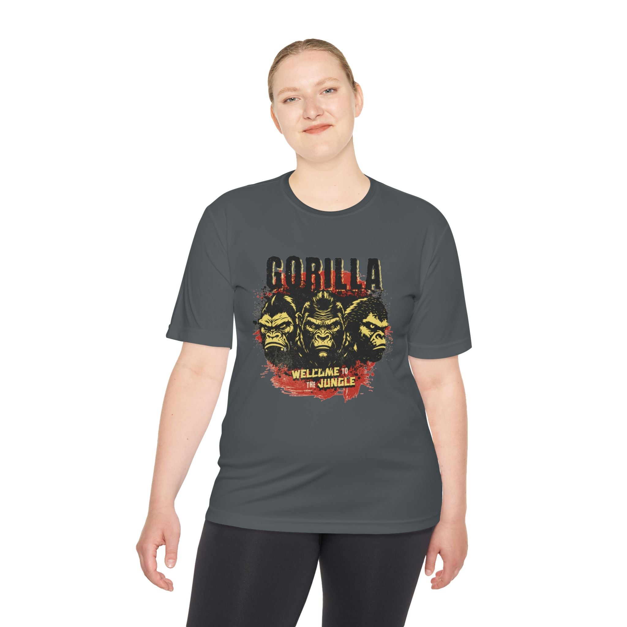 Wildlife Adventure Tee | Gorilla & Tiger Design, Jungle Vibes, Unisex Shirt, Perfect for Nature Lovers, Gift for Adventurers