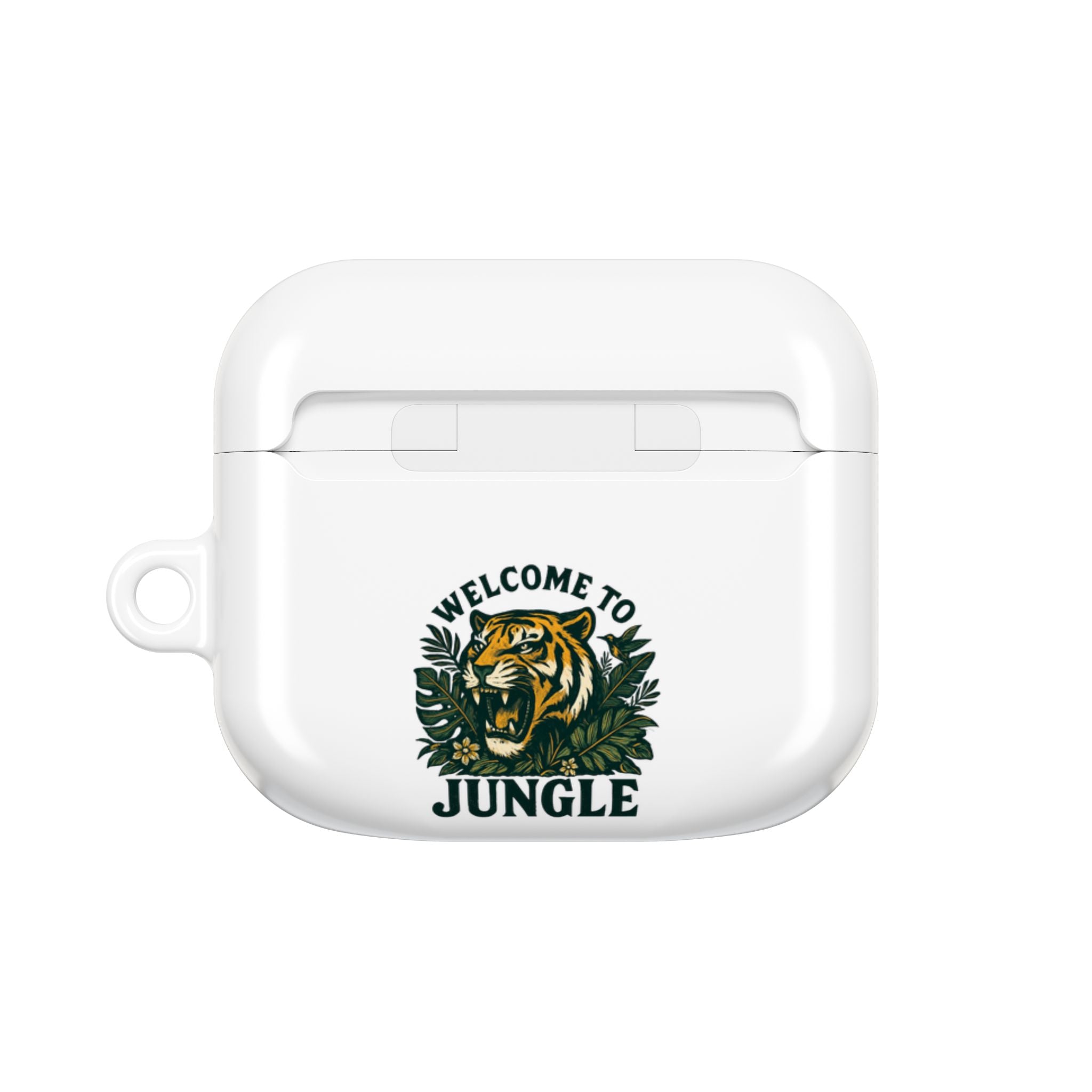 Stylish AirPod Cases - Jungle Vibes, Gorilla & Tiger Designs, Unique Accessories for Music Lovers, Gift for Adventurers, Trendy Tech Case