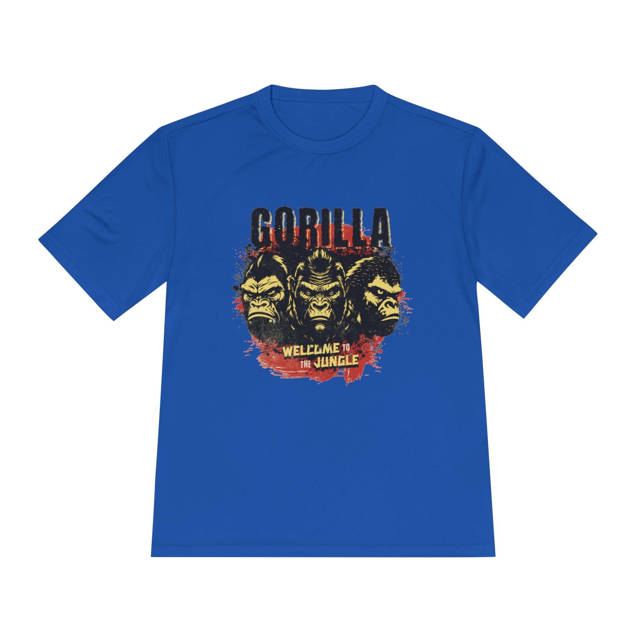 Gorilla Graphic Tee, Fun Unisex Wicking T-shirt for Jungle Lovers, Adventure Wear, Cool Gift for Animal Lovers, Summer Style