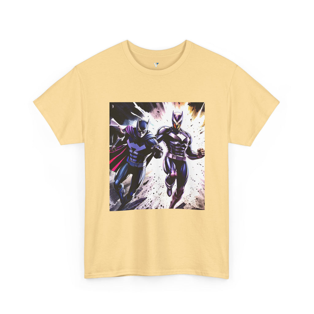 Superhero Unisex Heavy Cotton Tee - Comics Lover Gift, Graphic T-Shirt, Casual Wear, Birthday Present, Conventions