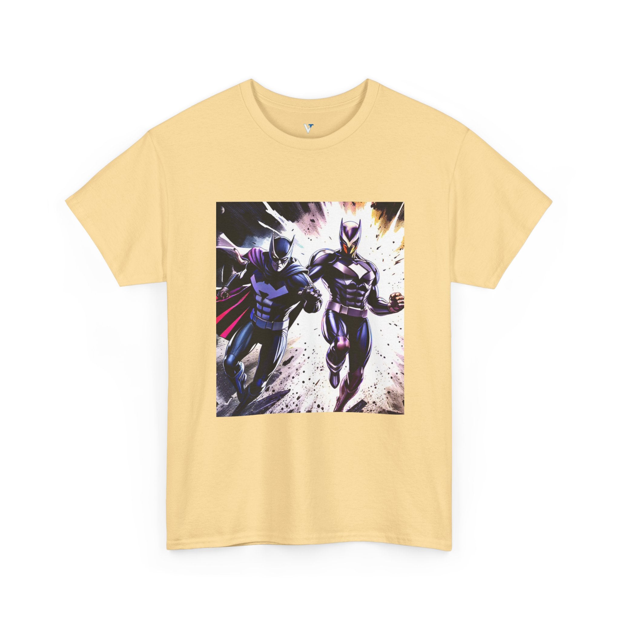 Superhero Unisex Heavy Cotton Tee - Comics Lover Gift, Graphic T-Shirt, Casual Wear, Birthday Present, Conventions