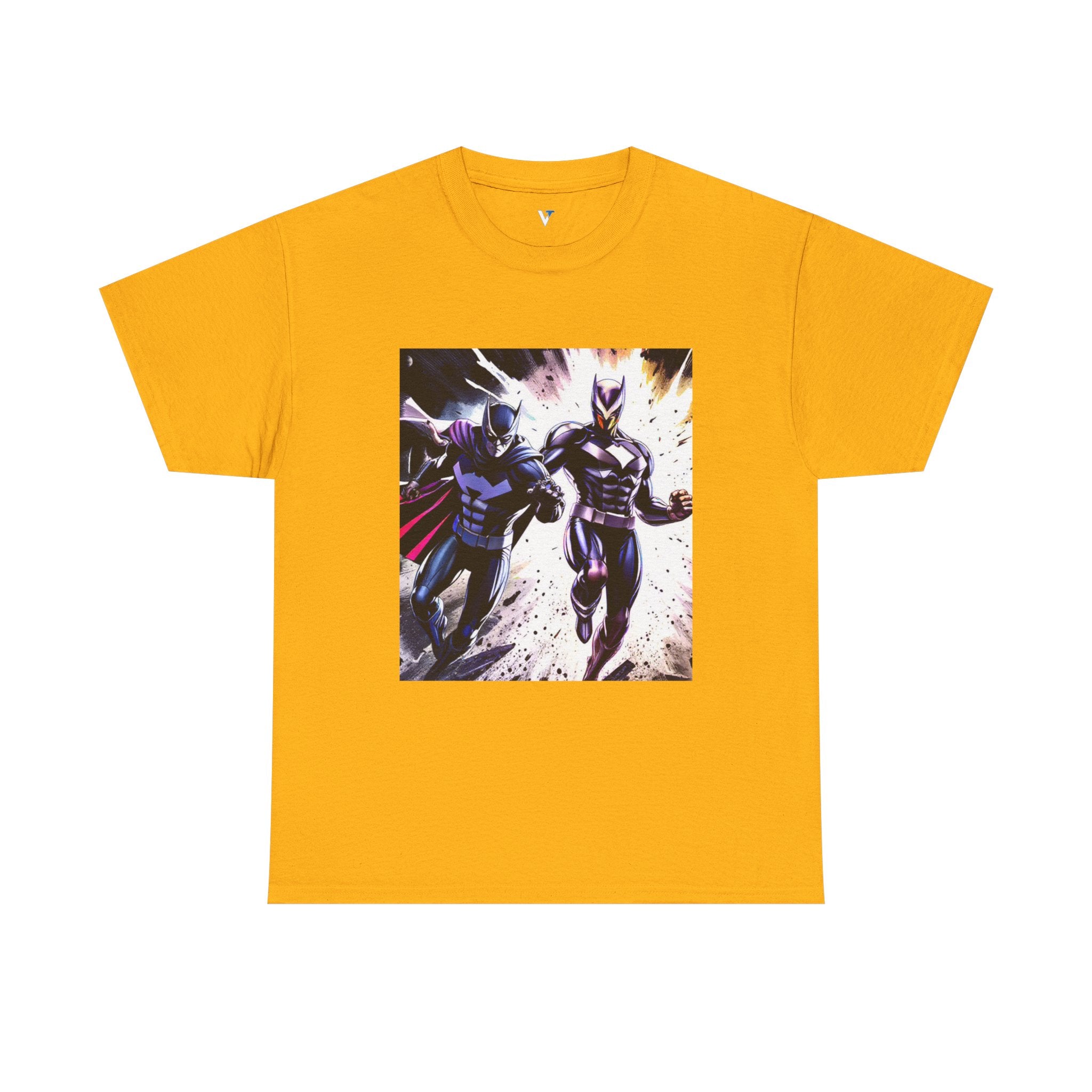 Superhero Unisex Heavy Cotton Tee - Comics Lover Gift, Graphic T-Shirt, Casual Wear, Birthday Present, Conventions