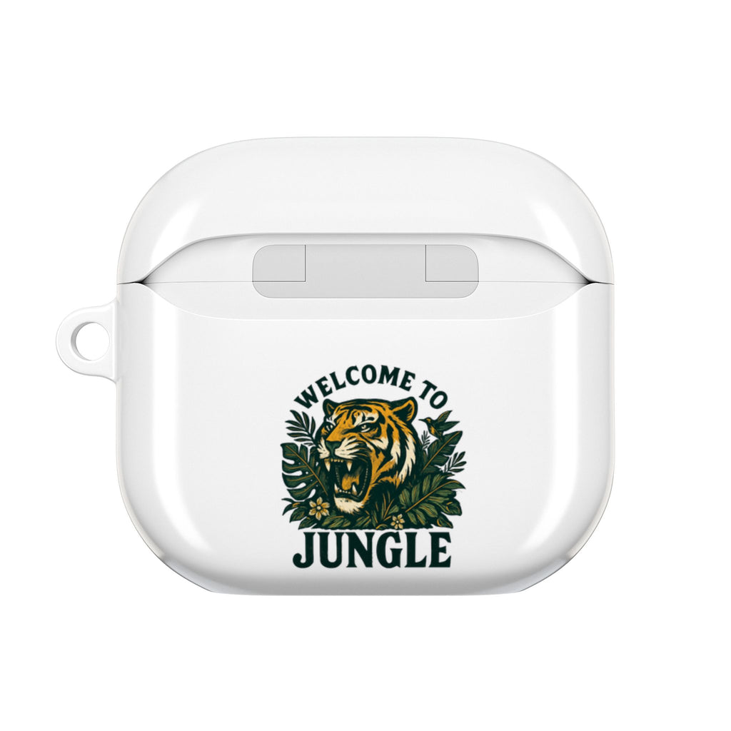 Stylish AirPod Cases - Jungle Vibes, Gorilla & Tiger Designs, Unique Accessories for Music Lovers, Gift for Adventurers, Trendy Tech Case