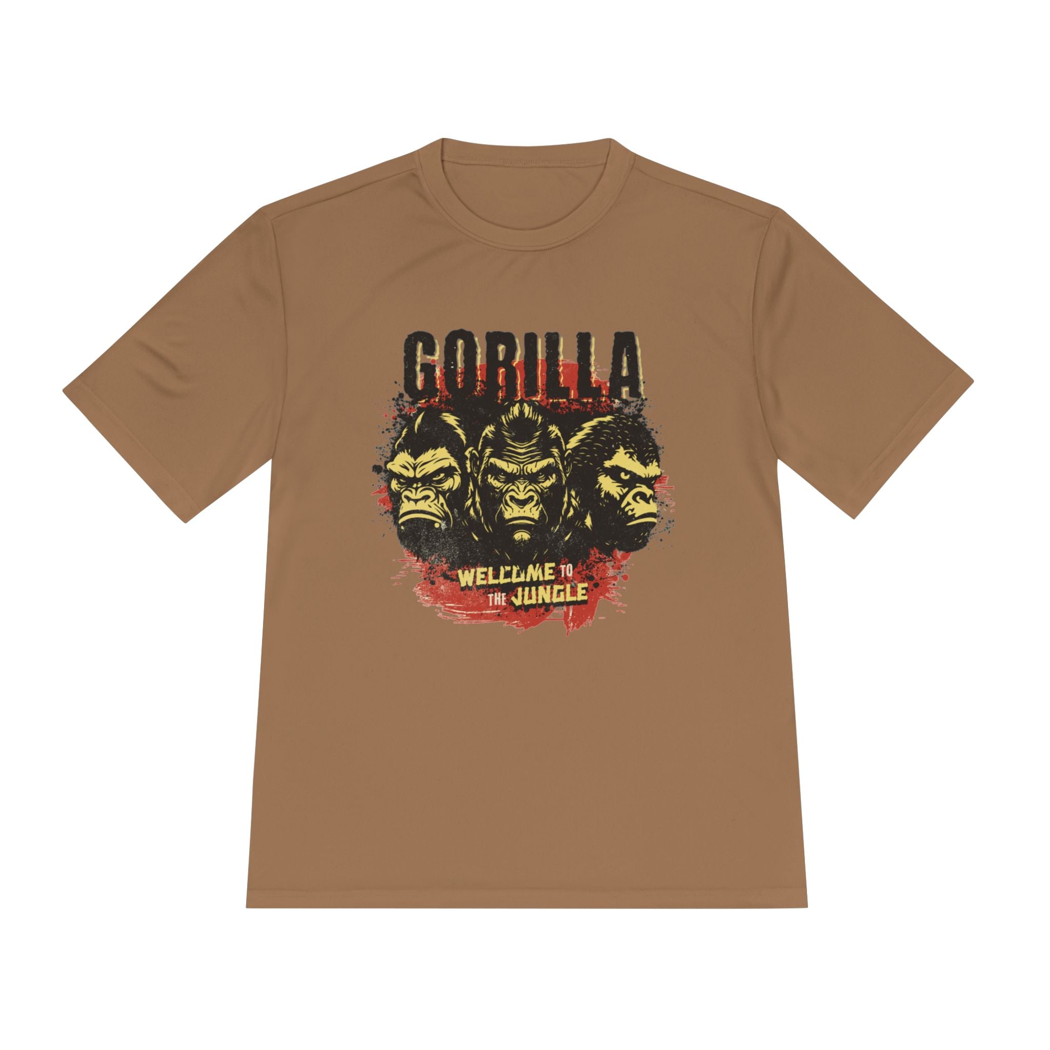 Wildlife Adventure Tee | Gorilla & Tiger Design, Jungle Vibes, Unisex Shirt, Perfect for Nature Lovers, Gift for Adventurers