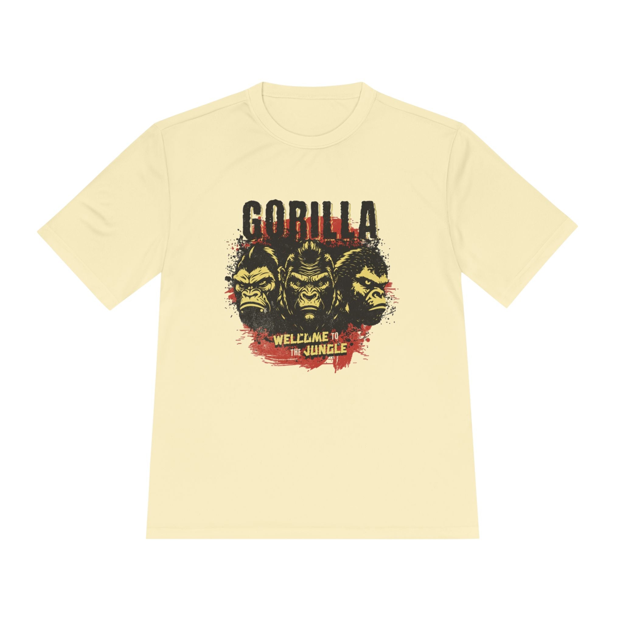 Gorilla Graphic Tee, Fun Unisex Wicking T-shirt for Jungle Lovers, Adventure Wear, Cool Gift for Animal Lovers, Summer Style