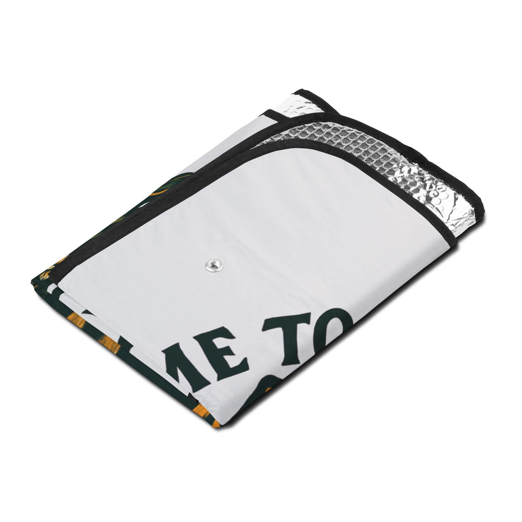 Jungle-Themed Car Sun Shades - Welcome to the Jungle Design, UV Protection, Auto Accessories, Gifts for Adventurers, Car Accessories