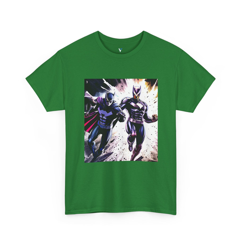 Superhero Unisex Heavy Cotton Tee - Comics Lover Gift, Graphic T-Shirt, Casual Wear, Birthday Present, Conventions