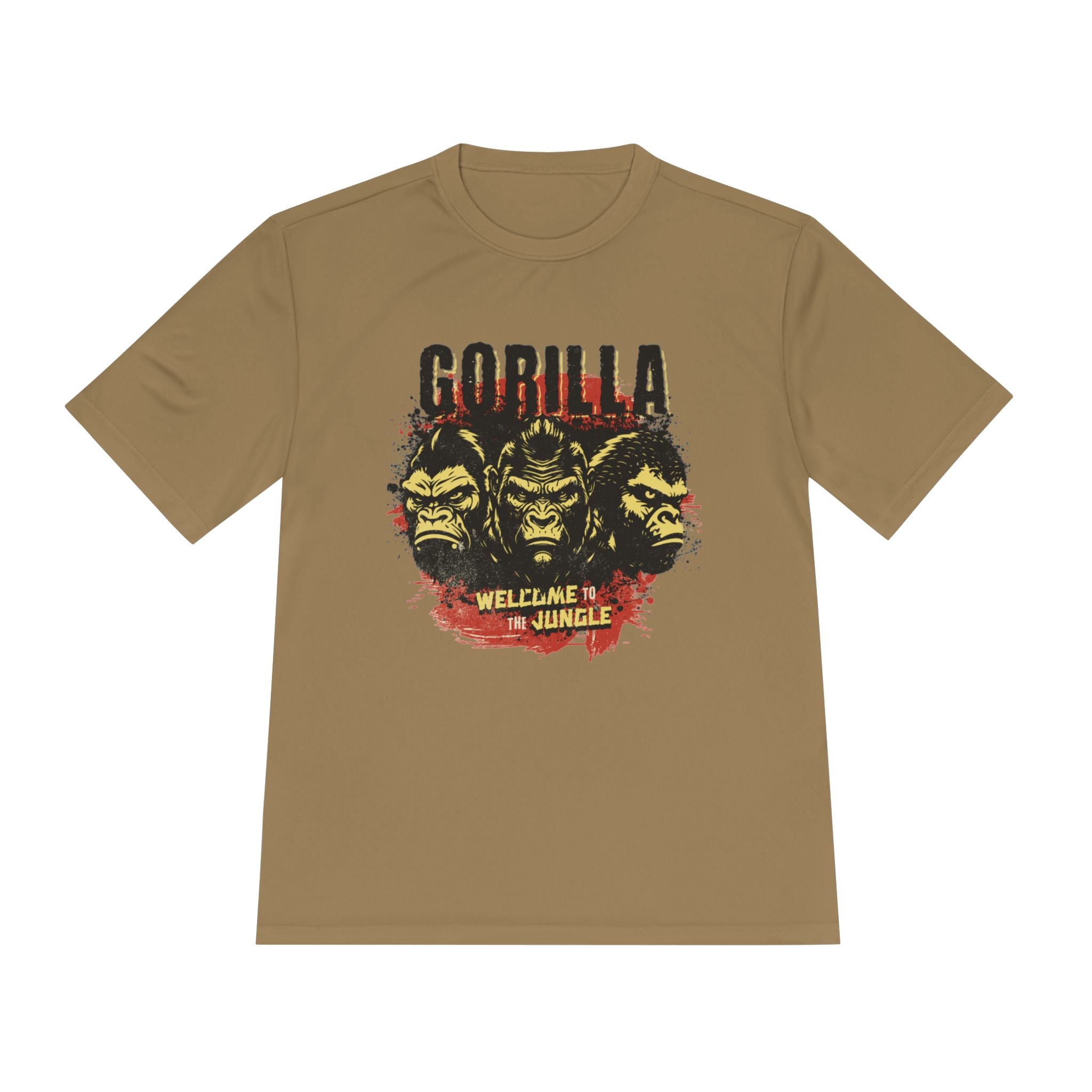 Wildlife Adventure Tee | Gorilla & Tiger Design, Jungle Vibes, Unisex Shirt, Perfect for Nature Lovers, Gift for Adventurers