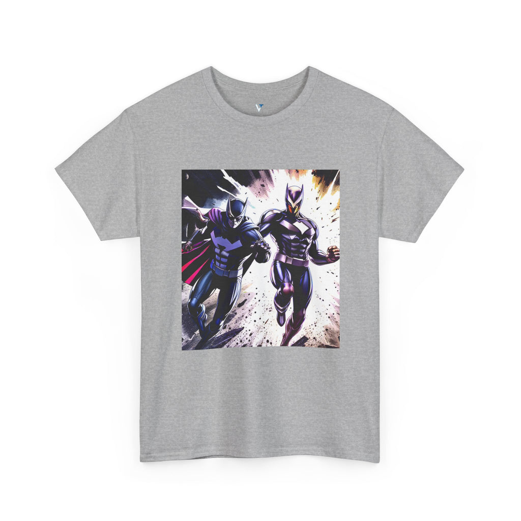 Superhero Unisex Heavy Cotton Tee - Comics Lover Gift, Graphic T-Shirt, Casual Wear, Birthday Present, Conventions