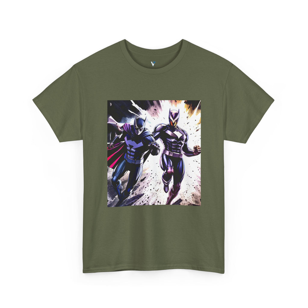 Superhero Unisex Heavy Cotton Tee - Comics Lover Gift, Graphic T-Shirt, Casual Wear, Birthday Present, Conventions