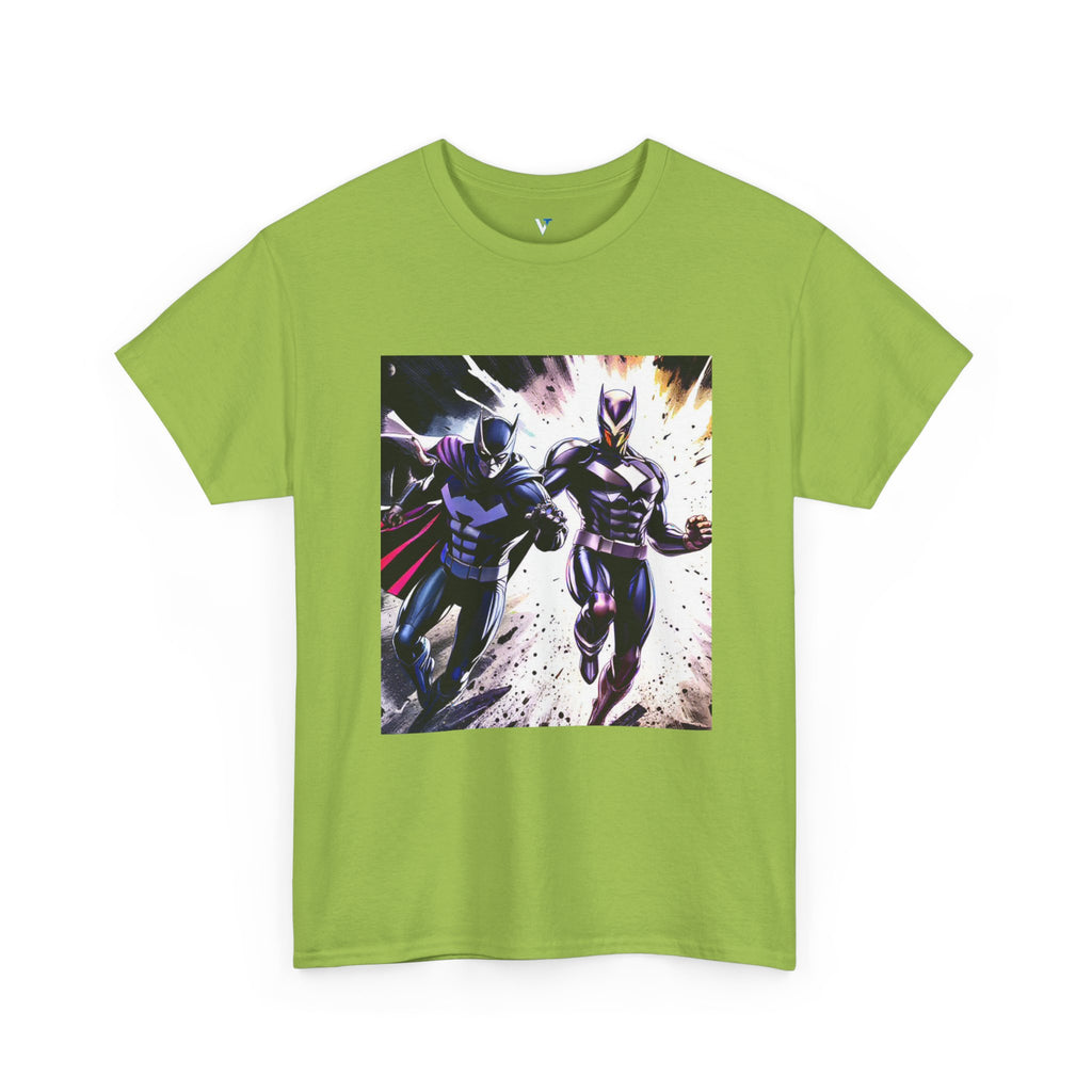 Superhero Unisex Heavy Cotton Tee - Comics Lover Gift, Graphic T-Shirt, Casual Wear, Birthday Present, Conventions