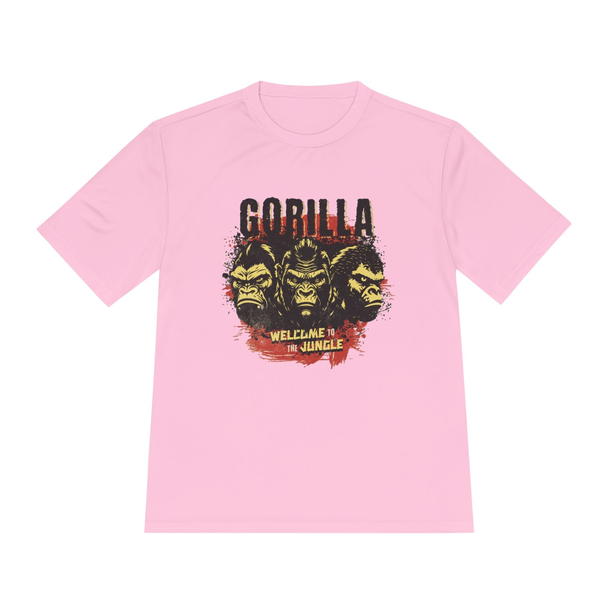 Gorilla Graphic Tee, Fun Unisex Wicking T-shirt for Jungle Lovers, Adventure Wear, Cool Gift for Animal Lovers, Summer Style