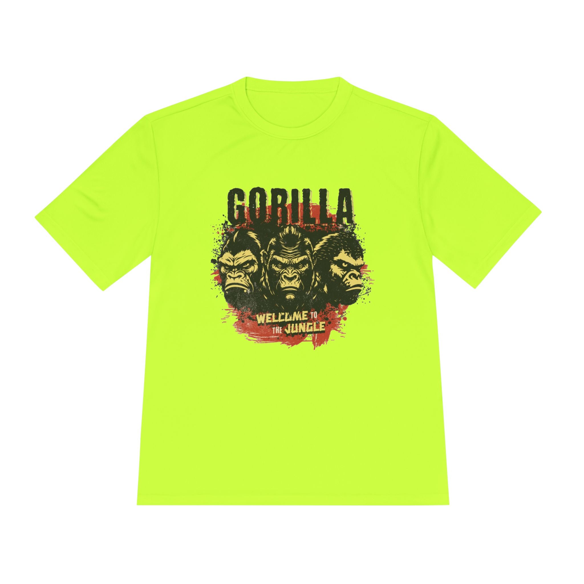 Gorilla Graphic Tee, Fun Unisex Wicking T-shirt for Jungle Lovers, Adventure Wear, Cool Gift for Animal Lovers, Summer Style
