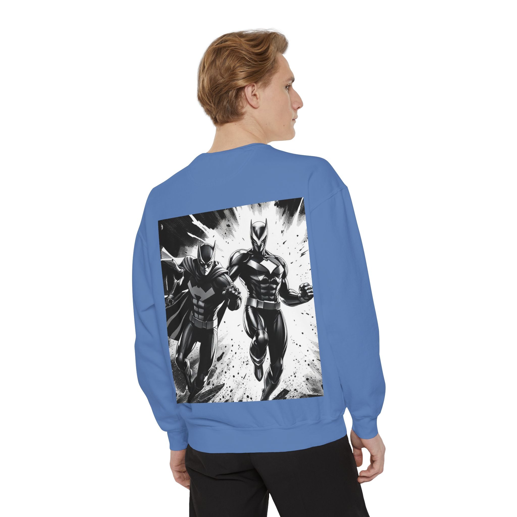 Art Is Work Unisex Sweatshirt, Casual Crewneck Sweater, Gift for Creatives, Graphic Pullover, Cozy Streetwear, Artistic Apparel