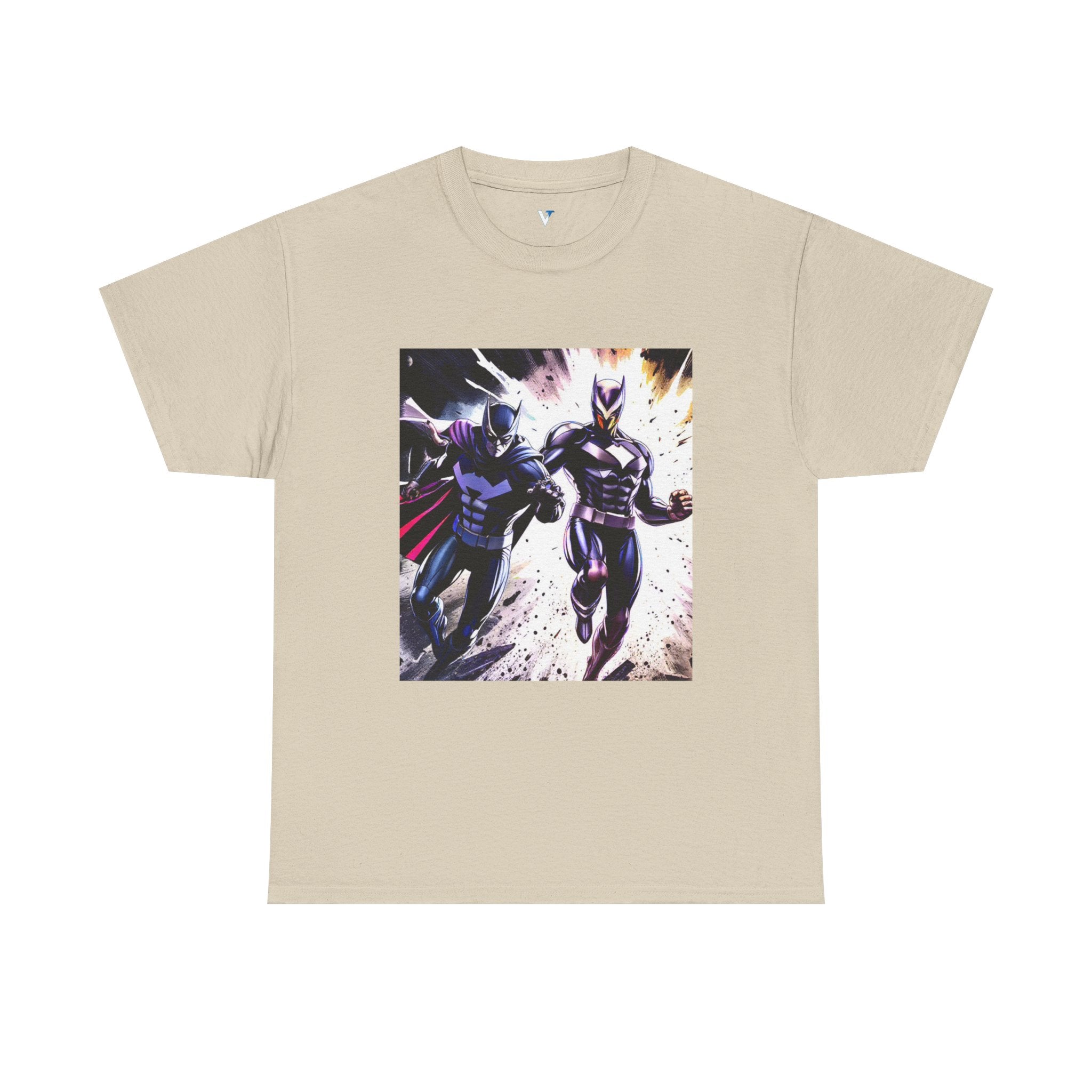 Superhero Unisex Heavy Cotton Tee - Comics Lover Gift, Graphic T-Shirt, Casual Wear, Birthday Present, Conventions