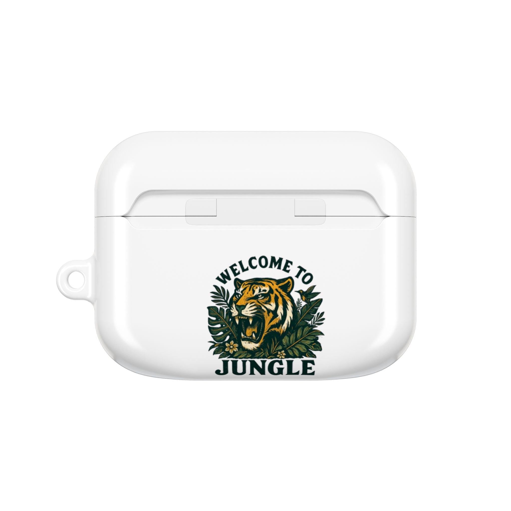 Stylish AirPod Cases - Jungle Vibes, Gorilla & Tiger Designs, Unique Accessories for Music Lovers, Gift for Adventurers, Trendy Tech Case