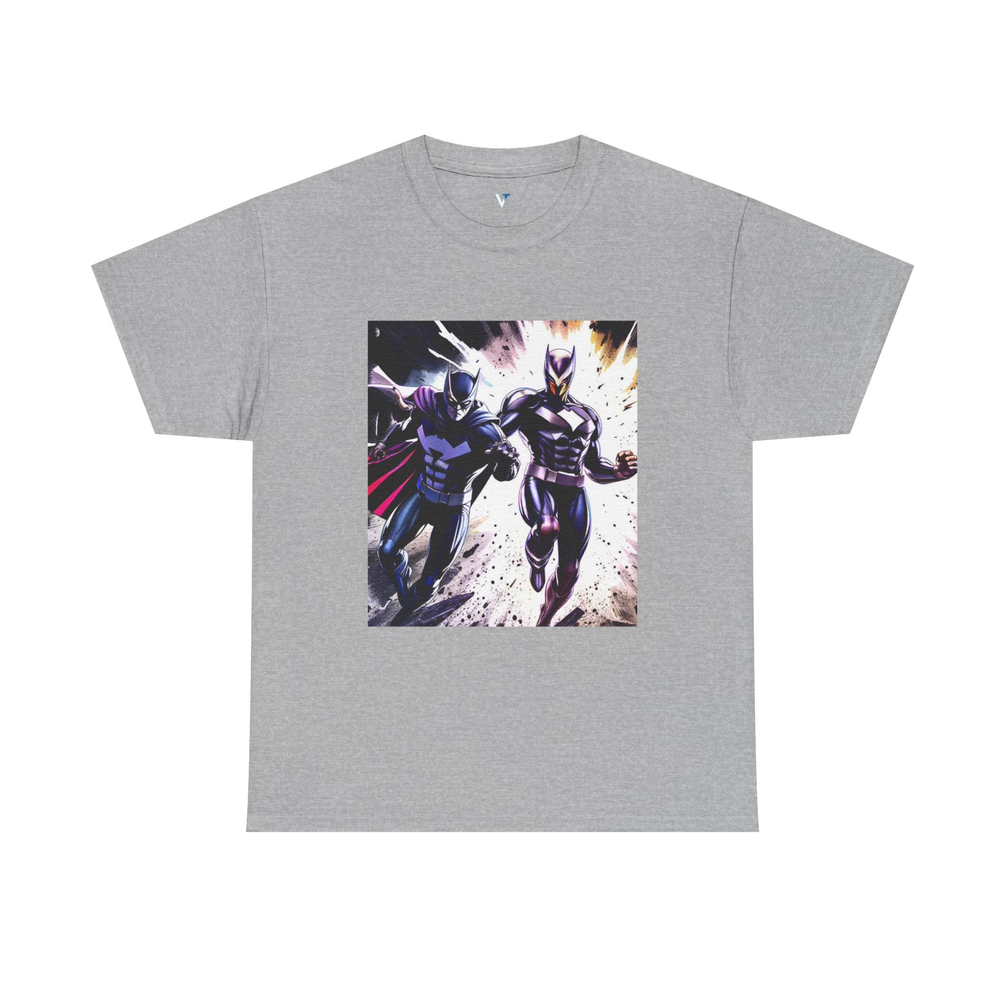 Superhero Unisex Heavy Cotton Tee - Comics Lover Gift, Graphic T-Shirt, Casual Wear, Birthday Present, Conventions