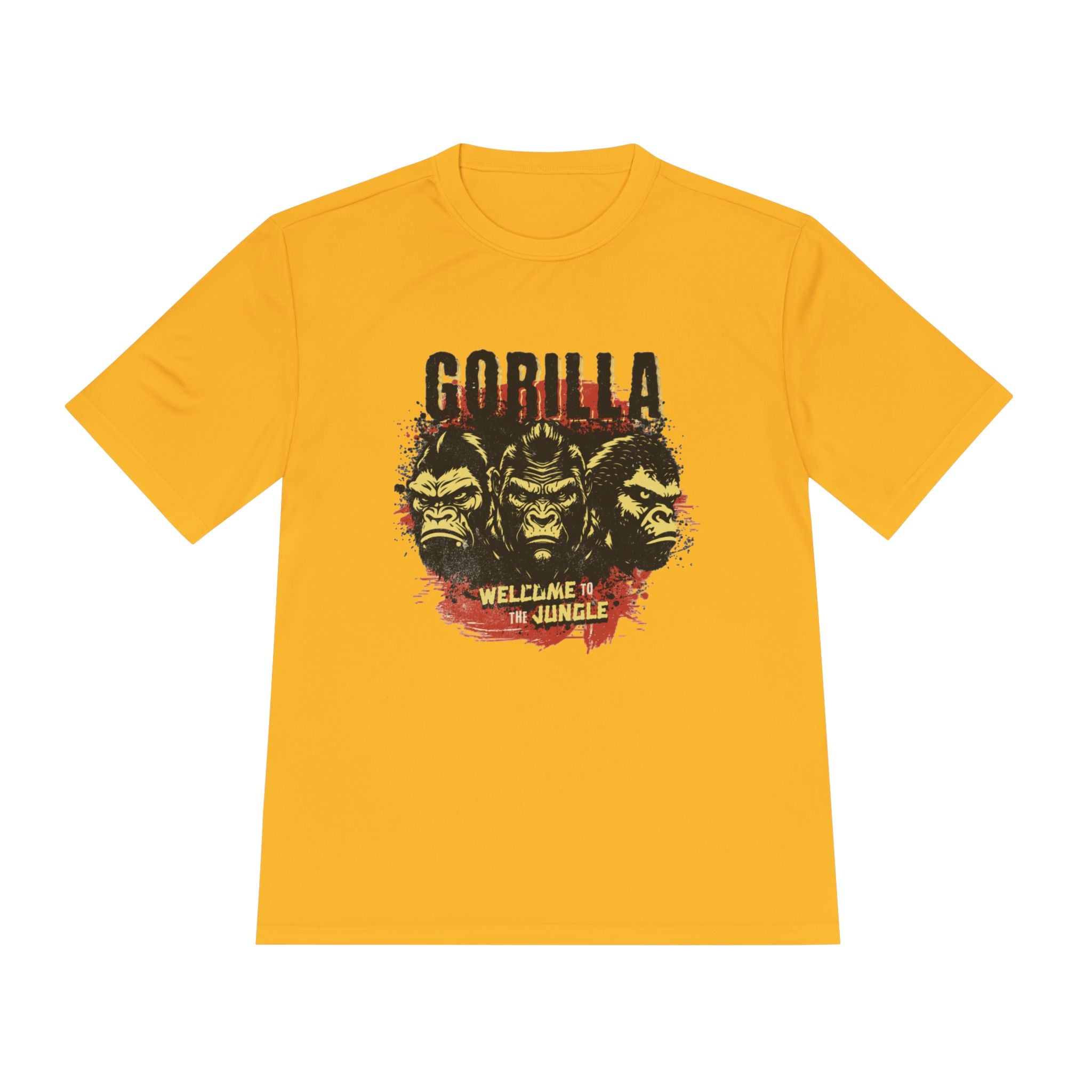 Gorilla Graphic Tee, Fun Unisex Wicking T-shirt for Jungle Lovers, Adventure Wear, Cool Gift for Animal Lovers, Summer Style
