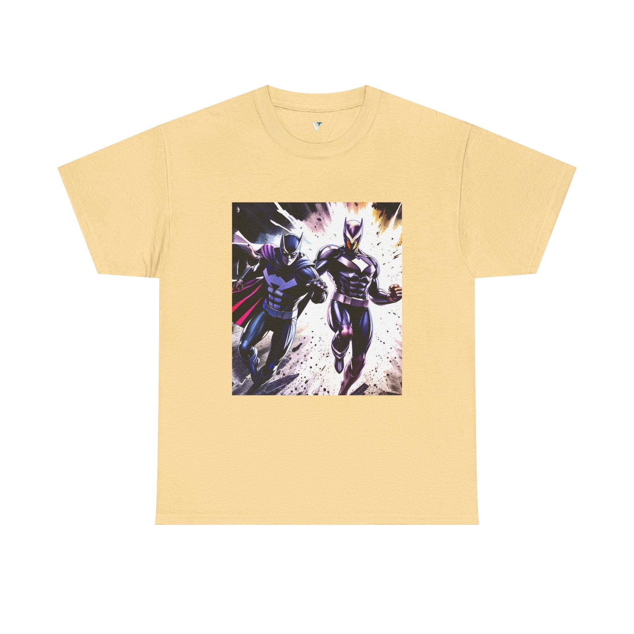 Superhero Unisex Heavy Cotton Tee - Comics Lover Gift, Graphic T-Shirt, Casual Wear, Birthday Present, Conventions