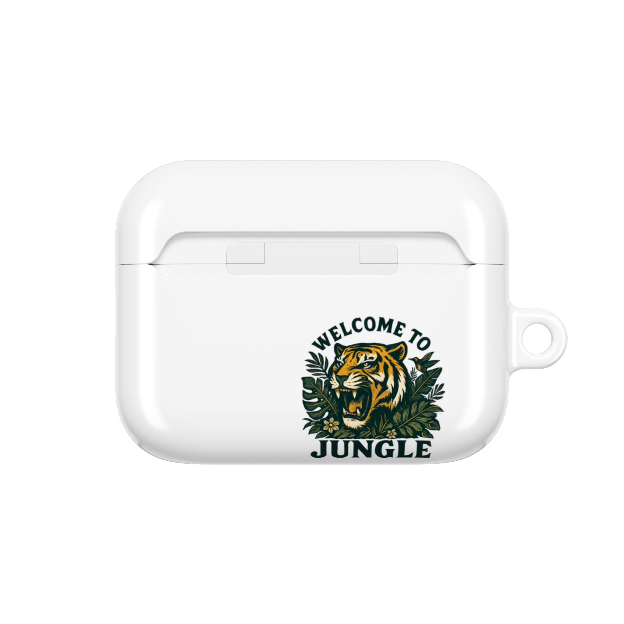 Stylish AirPod Cases - Jungle Vibes, Gorilla & Tiger Designs, Unique Accessories for Music Lovers, Gift for Adventurers, Trendy Tech Case